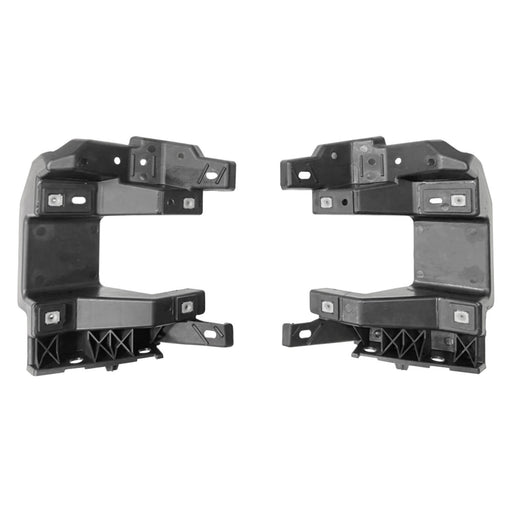 2019-2024 Ram 1500 Big Horn/Big Horn OffRoad/Hemi Sport/HFE/Laramie/Laramie Longhorn/Laramie Sport/Limited/Limited Longhorn/Lone Star/Longhorn/SLT/Special Service/Sport/ST/SXT/Tradesman/TRX/TRX Launch Edition Front Bumper Bracket Set Type 1 Led Fog Lamp Bracket Kit Includes Lh/Rh Sides - CH1061121-Partify-Painted-Replacement-Body-Parts