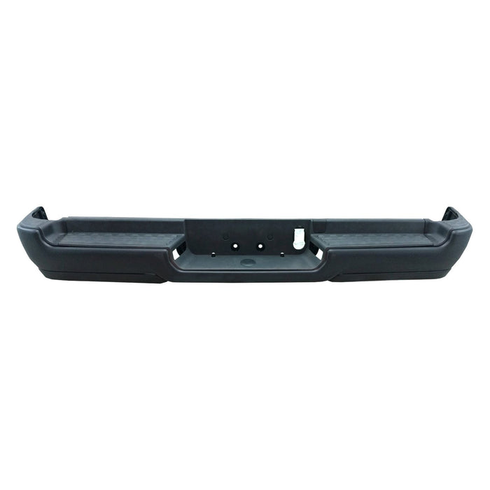 2019-2024 Ram 1500 Rebel Rear Bumper Assembly Single Exh W/O Adv Park W/O Parking Sensor W/O Lamps - CH1103153-Partify-Painted-Replacement-Body-Parts