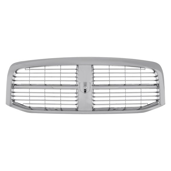 2006-2009 Dodge Pickup Dodge RAM Mega Cab Grille Chrome - CH1200281-Partify-Painted-Replacement-Body-Parts