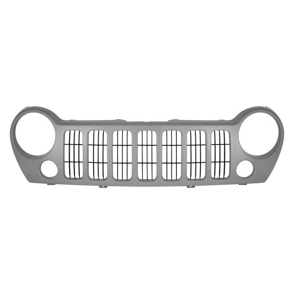 2005-2007 Jeep Liberty Grille Black Sport With Fog - CH1200291-Partify-Painted-Replacement-Body-Parts