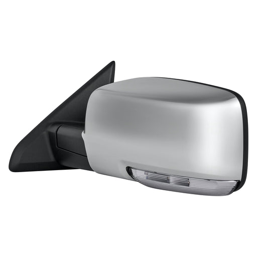 2009 Dodge Ram 1500 Driver Side Door Mirror Heated Non-Folding W/Signal Indicator W/Puddle Lamp W/Memory Assembly - CH1320292-Partify-Painted-Replacement-Body-Parts