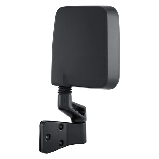1994-2002 Jeep Wrangler Driver Side Door Mirror Manual Flat- Finish Assembly - CH1320296-Partify-Painted-Replacement-Body-Parts