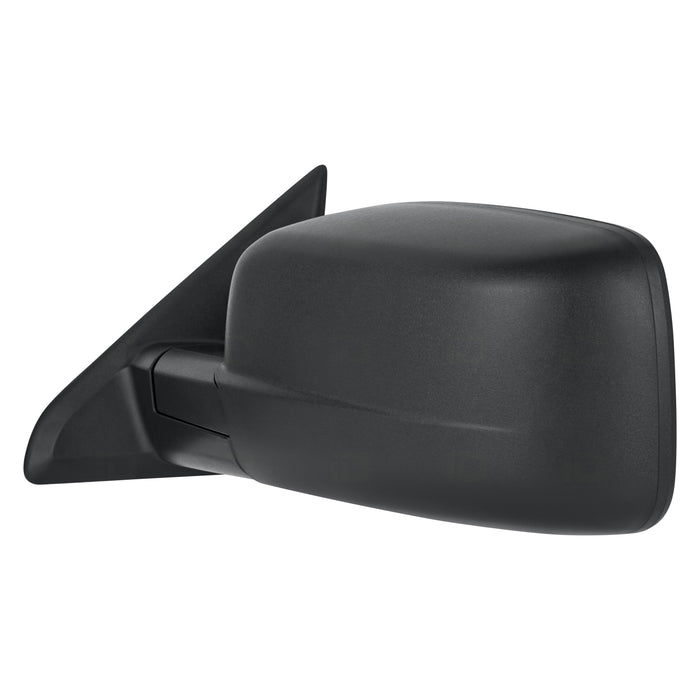 2009-2012 Dodge Ram 1500/2500/Ram 1500/2500 Driver Side Door Mirror Manual W/O Towing Textured Assembly - CH1320308-Partify-Painted-Replacement-Body-Parts