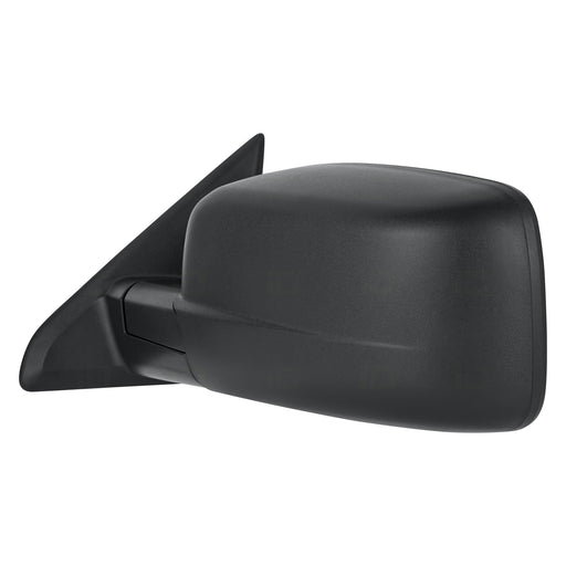2009-2012 Dodge Ram 1500/2500/Ram 1500/2500 Driver Side Door Mirror Manual W/O Towing Textured Assembly - CH1320308-Partify-Painted-Replacement-Body-Parts