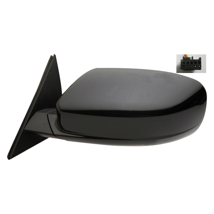 2011-2015 Dodge Charger Driver Side Door Mirror - CH1320331-Partify-Painted-Replacement-Body-Parts