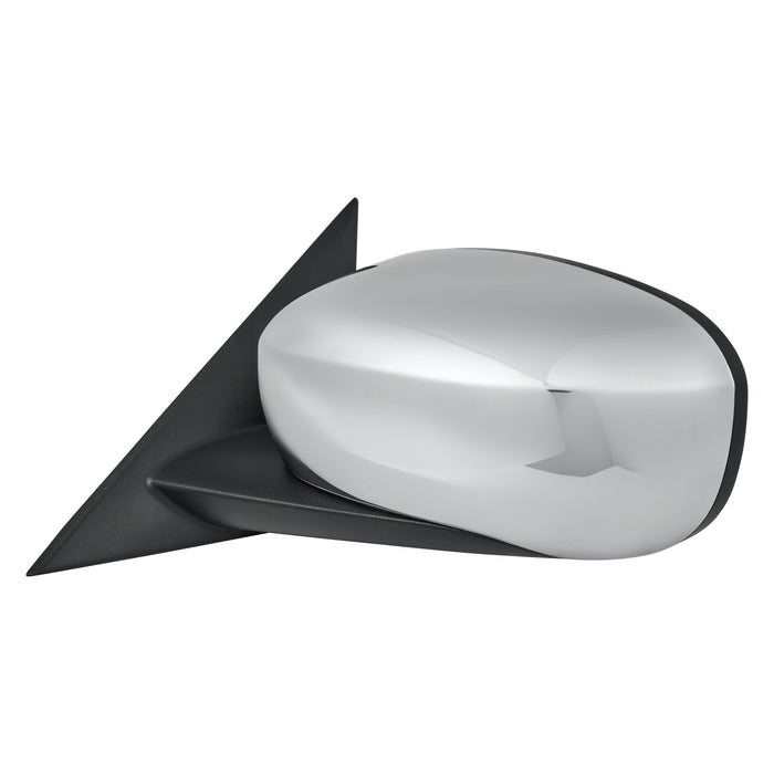 2006-2009 Chrysler 300/Dodge Charger Driver Side Door Mirror Power Heated Non-Folding W/O Memory Chrome Assembly - CH1320340-Partify-Painted-Replacement-Body-Parts
