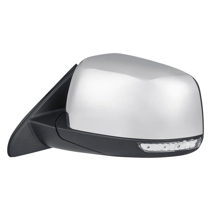 2011-2016 Jeep Grand Cherokee Laredo/Laredo E/Laredo X/Limited/Overland/Overland Summit Driver Side Door Mirror - CH1320358-Partify-Painted-Replacement-Body-Parts