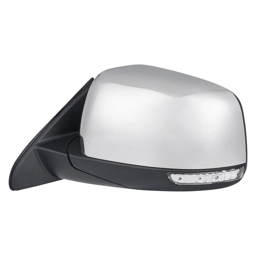 2011-2016 Jeep Grand Cherokee Laredo/Laredo E/Laredo X/Limited/Overland/Overland Summit Driver Side Door Mirror - CH1320358-Partify-Painted-Replacement-Body-Parts