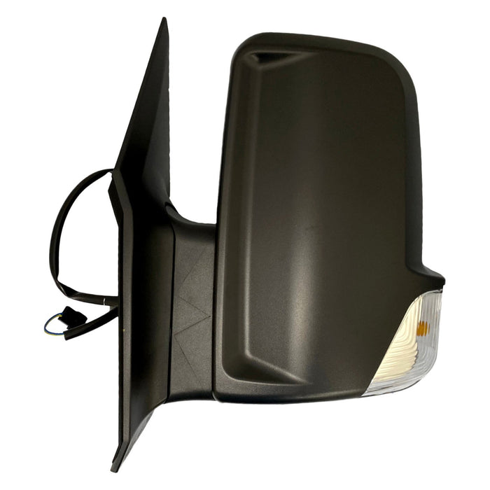 2007-2009 Dodge Sprinter 2500 Driver Side Door Mirror Standard Manual Assembly - CH1320381-Partify-Painted-Replacement-Body-Parts