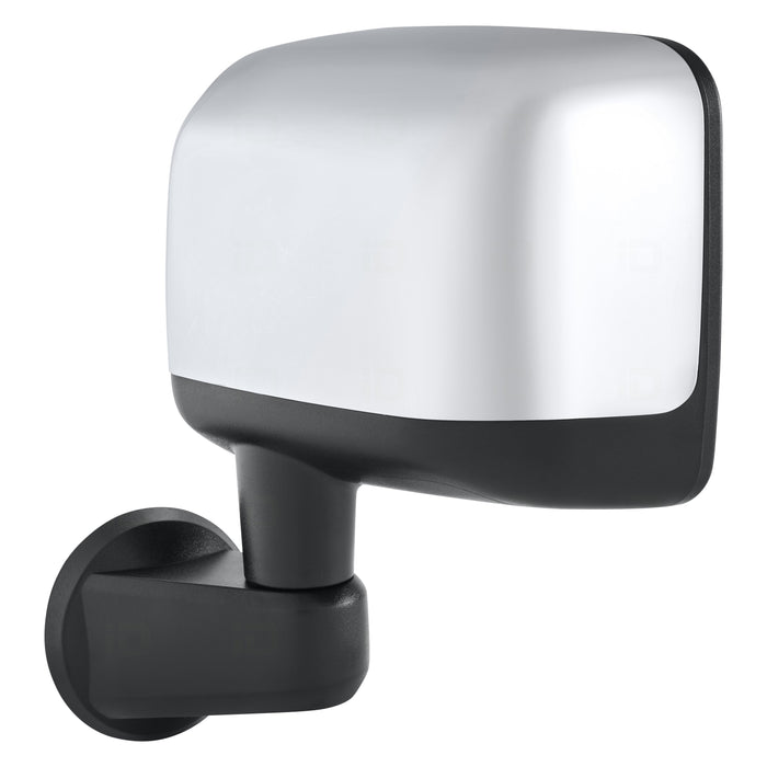 2015-2018 Jeep Wrangler/Wrangler JK Driver Side Door Mirror Power Heated Non-Folding Chrome Assembly - CH1320391-Partify-Painted-Replacement-Body-Parts