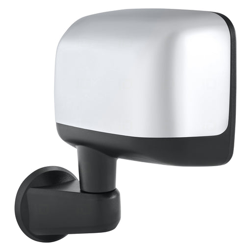 2015-2018 Jeep Wrangler/Wrangler JK Driver Side Door Mirror Power Heated Non-Folding Chrome Assembly - CH1320391-Partify-Painted-Replacement-Body-Parts