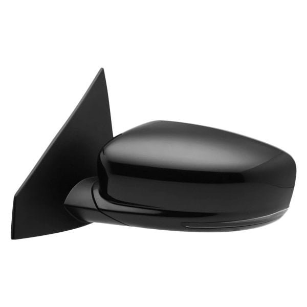 2016 Dodge Dart Driver Side Door Mirror Power Heated W/O Blind Spot Detection W/Signal W/Puddle Assembly - CH1320408-Partify-Painted-Replacement-Body-Parts