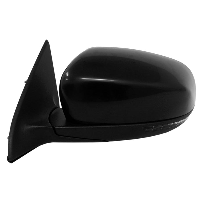 2014-2018 Jeep Cherokee Driver Side Door Mirror Power Heated W/Blind Spot Sensor W/O Memory Man-Folding Assembly - CH1320428-Partify-Painted-Replacement-Body-Parts