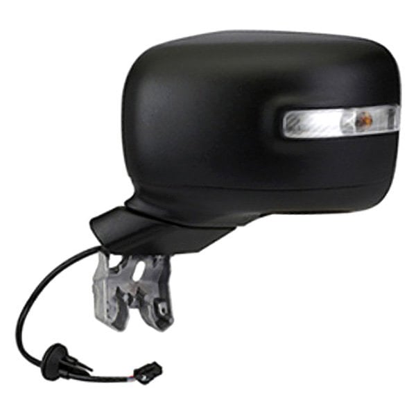 2015-2018 Jeep Renegade Driver Side Door Mirror Heated W/O Blind Spot Detection W/Signal Flat Textured Assembly - CH1320445-Partify-Painted-Replacement-Body-Parts