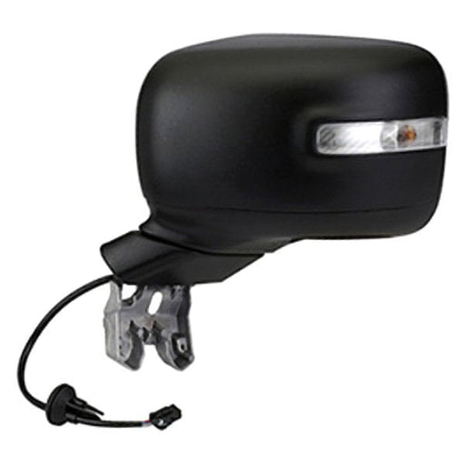 2015-2018 Jeep Renegade Driver Side Door Mirror Heated W/O Blind Spot Detection W/Signal Flat Textured Assembly - CH1320445-Partify-Painted-Replacement-Body-Parts