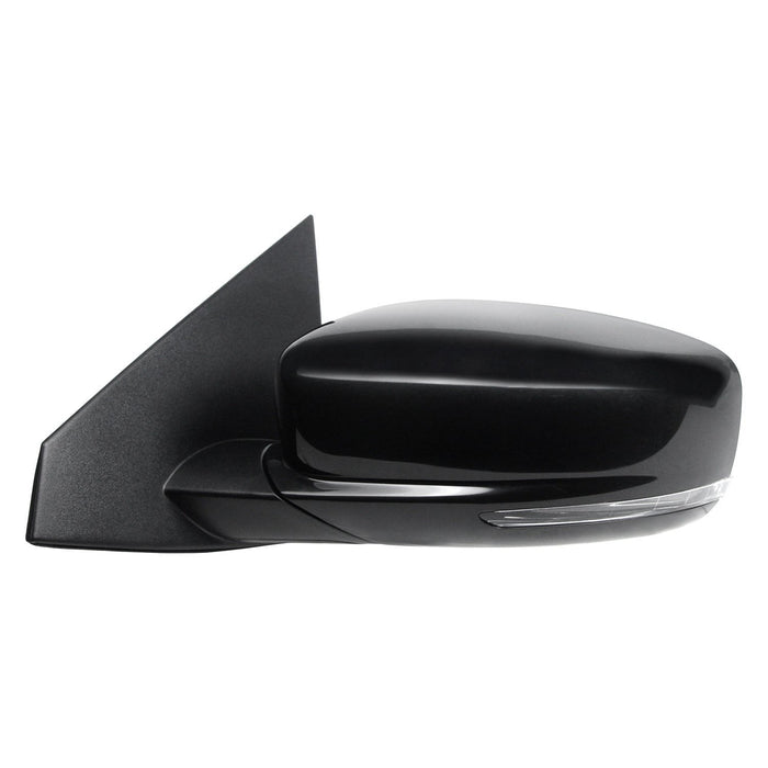 2016 Dodge Dart Driver Side Door Mirror Power Heated W/Signal Lamp W/Puddle Lamp W/Blind Spot Detection Assembly - CH1320470-Partify-Painted-Replacement-Body-Parts