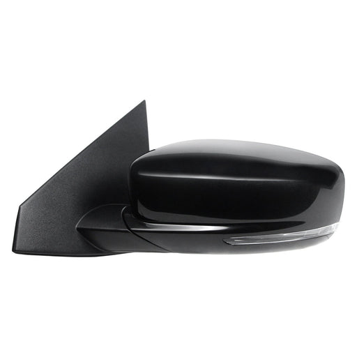 2016 Dodge Dart Driver Side Door Mirror Power Heated W/Signal Lamp W/Puddle Lamp W/Blind Spot Detection Assembly - CH1320470-Partify-Painted-Replacement-Body-Parts