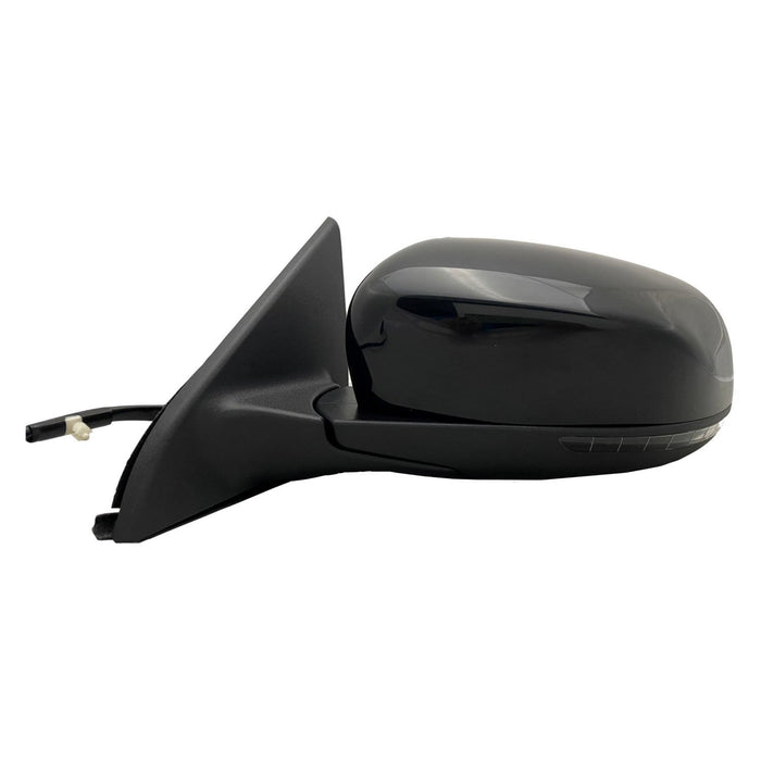 2017-2024 Jeep Compass Driver Side Door Mirror W/O Surround View W/O Bsd W/Signal Lamp W/Cover - CH1320499-Partify-Painted-Replacement-Body-Parts