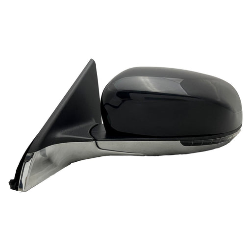 2017-2022 Jeep Compass Driver Side Door Mirror Heated W/Signal Lamp W/Bsd Chrome Base W/Cover - CH1320502-Partify-Painted-Replacement-Body-Parts