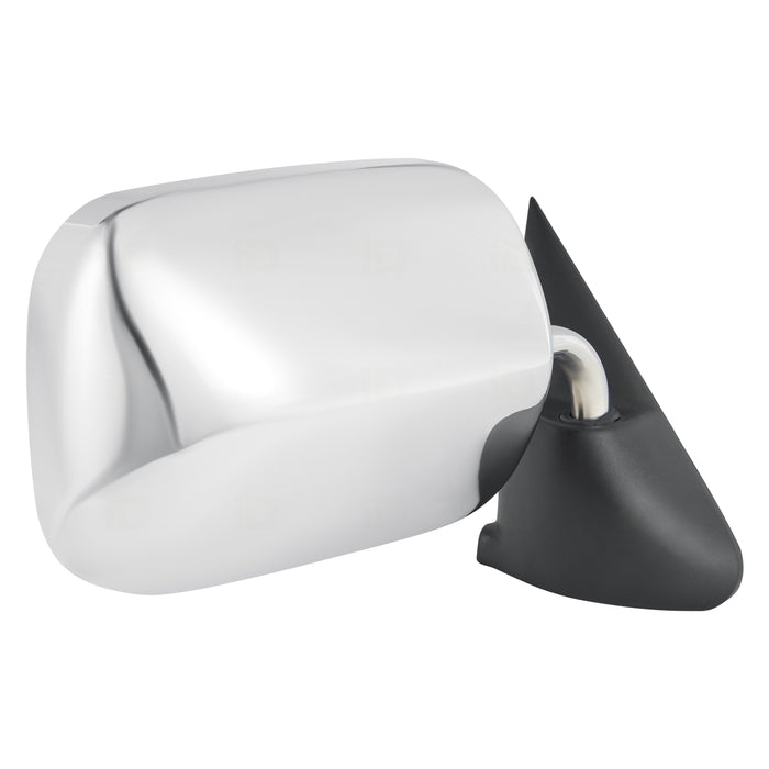 1996-1997 Dodge Ram 1500/2500/3500 Passenger Side Door Mirror Power Remote W/Convex Glass Bright Assembly - CH1321132-Partify-Painted-Replacement-Body-Parts