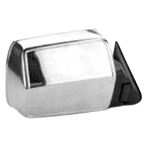 1984-1996 Jeep Cherokee/Comanche/Wagoneer Passenger Side Door Mirror Manual Remote Bright Assembly - CH1321156-Partify-Painted-Replacement-Body-Parts