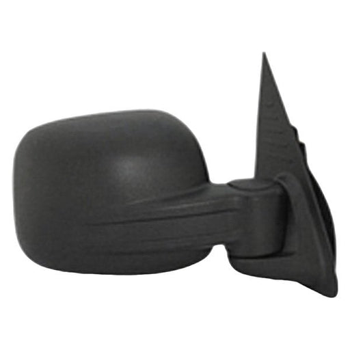 2002-2007 Jeep Liberty Passenger Side Door Mirror Manual Folding Assembly - CH1321226-Partify-Painted-Replacement-Body-Parts