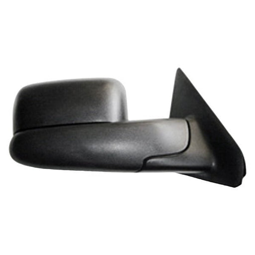 2002-2009 Dodge Ram 1500/2500/3500 Passenger Side Door Mirror Manual W/Towing Pkg Fold-Out New Design Assembly - CH1321227-Partify-Painted-Replacement-Body-Parts
