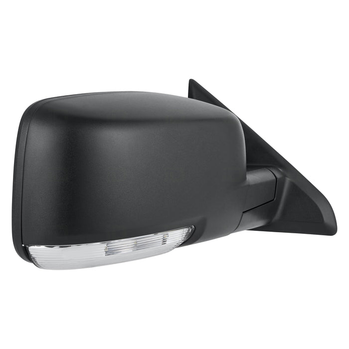 2009 Dodge Ram 1500 Passenger Side Door Mirror Power Heated W/Signal Lamps Assembly - CH1321304-Partify-Painted-Replacement-Body-Parts