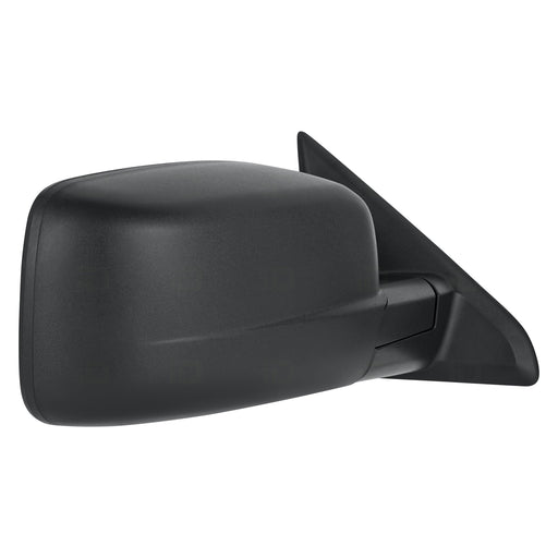 2009-2012 Dodge Ram 1500/2500/Ram 1500/2500 Passenger Side Door Mirror Manual W/O Towing Textured Assembly - CH1321308-Partify-Painted-Replacement-Body-Parts
