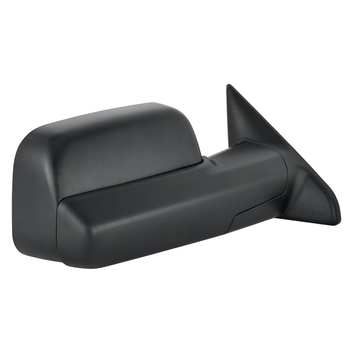 2010-2012 Dodge Ram 1500/2500/3500/Ram 1500/2500/3500 Passenger Side Door Mirror Manual W/Towing Pkg Textured Assembly - CH1321314-Partify-Painted-Replacement-Body-Parts