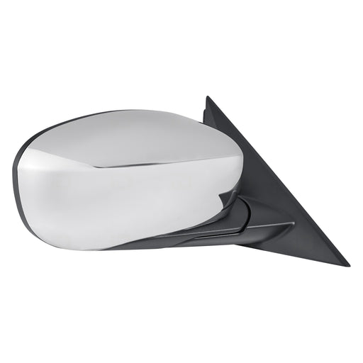 2005-2010 Dodge Magnum/Chrysler 300 Passenger Side Door Mirror Power Heated Folding W/O Memory Chrome Assembly - CH1321324-Partify-Painted-Replacement-Body-Parts