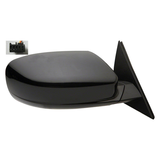 2011-2015 Dodge Charger Passenger Side Door Mirror - CH1321331-Partify-Painted-Replacement-Body-Parts