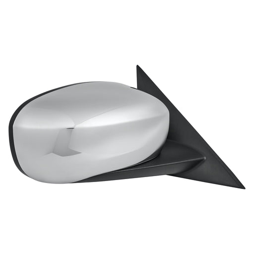 2006-2009 Chrysler 300/Dodge Charger Passenger Side Door Mirror Power Heated Non-Folding W/O Memory Chrome Assembly - CH1321340-Partify-Painted-Replacement-Body-Parts
