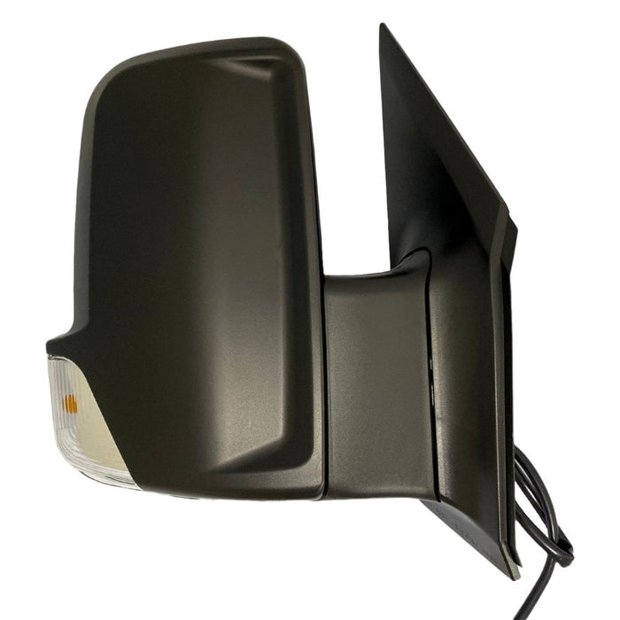 2007-2009 Dodge Sprinter 2500 Passenger Side Door Mirror Standard Manual Assembly - CH1321381-Partify-Painted-Replacement-Body-Parts