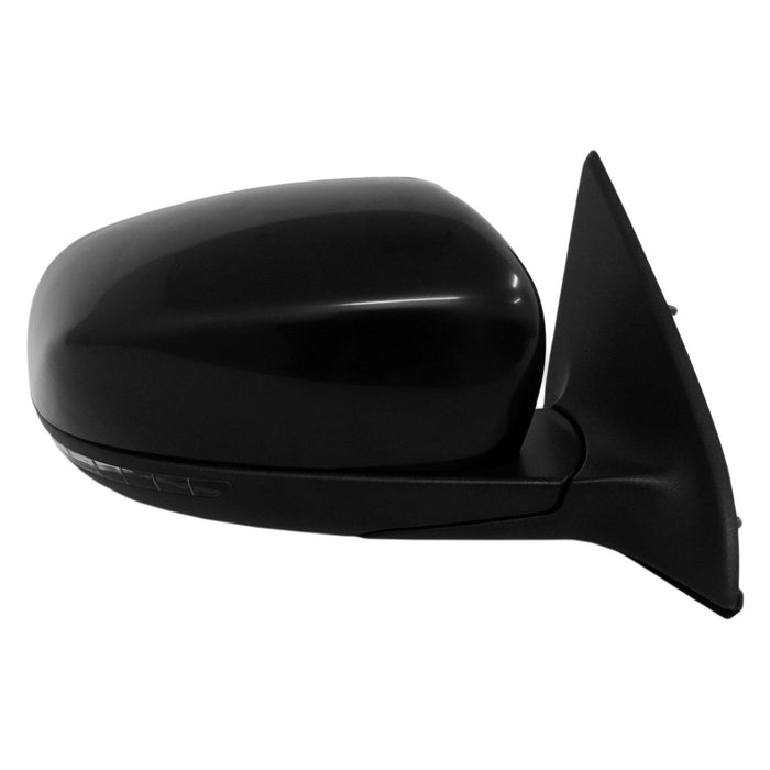 2014-2018 Jeep Cherokee Passenger Side Door Mirror Power Heated W/Blind Spot Sensor W/O Memory Man-Folding Assembly - CH1321428-Partify-Painted-Replacement-Body-Parts