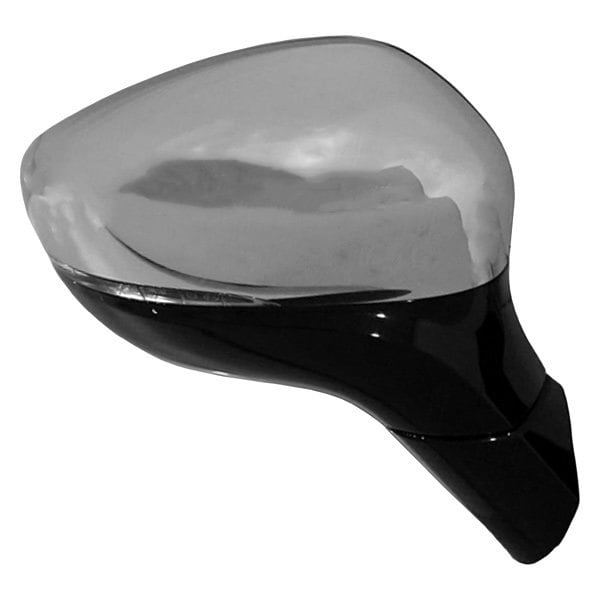 2017-2019 Chrysler Pacifica Passenger Side Door Mirror - CH1321467-Partify-Painted-Replacement-Body-Parts
