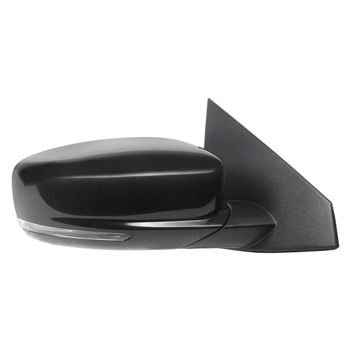 2013-2015 Dodge Dart Passenger Side Door Mirror Power Heated W/Signal Lamp W/Puddle Lamp W/Blind Spot Detection Assembly - CH1321469-Partify-Painted-Replacement-Body-Parts