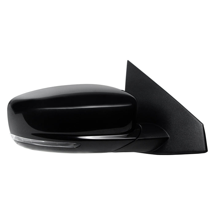 2016 Dodge Dart Passenger Side Door Mirror Power Heated W/Signal Lamp W/Puddle Lamp W/Blind Spot Detection Assembly - CH1321470-Partify-Painted-Replacement-Body-Parts