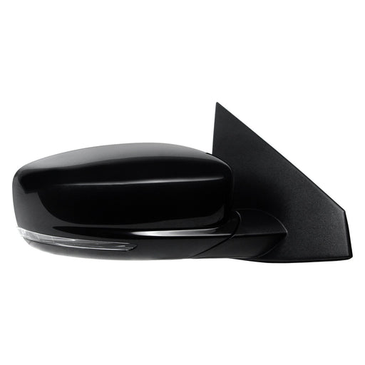 2016 Dodge Dart Passenger Side Door Mirror Power Heated W/Signal Lamp W/Puddle Lamp W/Blind Spot Detection Assembly - CH1321470-Partify-Painted-Replacement-Body-Parts