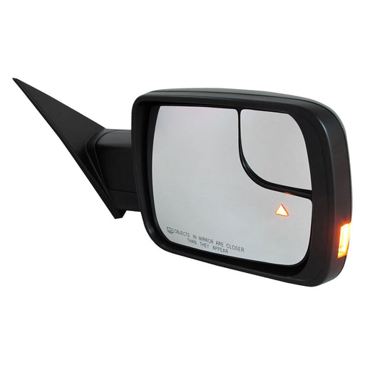 2019-2022 Ram 1500 Passenger Side Door Mirror - CH1321477-Partify-Painted-Replacement-Body-Parts