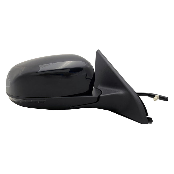 2017-2023 Jeep Compass Passenger Side Door Mirror Power Heated W/O Bsd W/Cover - CH1321498-Partify-Painted-Replacement-Body-Parts