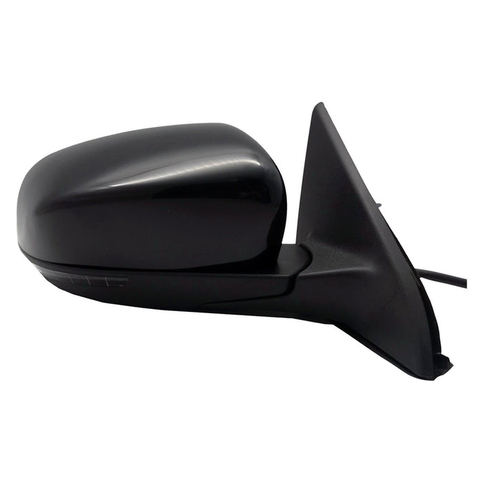 2017-2024 Jeep Compass Passenger Side Door Mirror Heated W/O Surround View W/Signal Lamp W/Bsd W/Cover - CH1321501-Partify-Painted-Replacement-Body-Parts