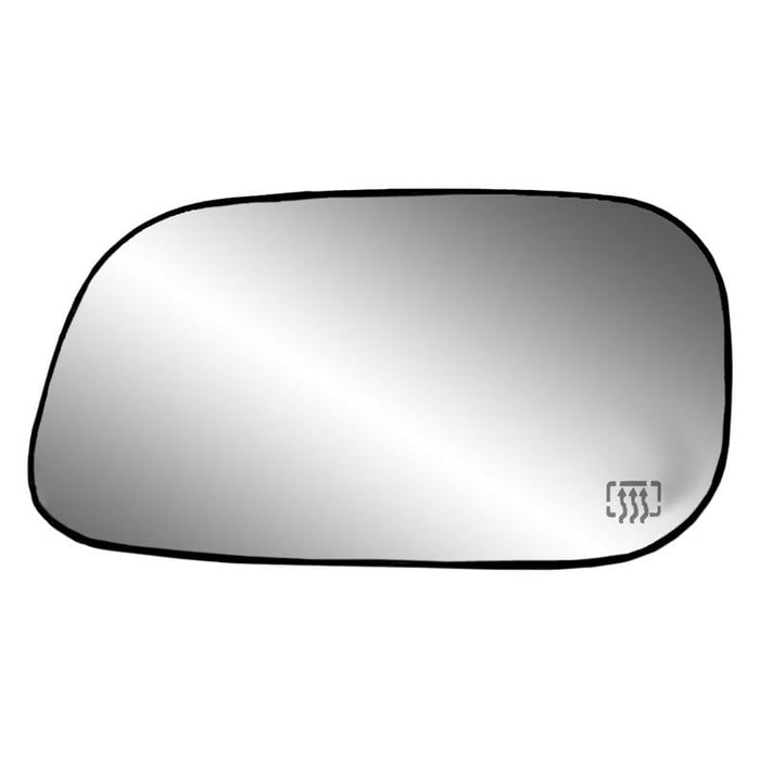 2006-2009 Dodge Durango/Chrysler Aspen Driver Side Door Mirror Glass Heated Flat - CH1324103-Partify-Painted-Replacement-Body-Parts