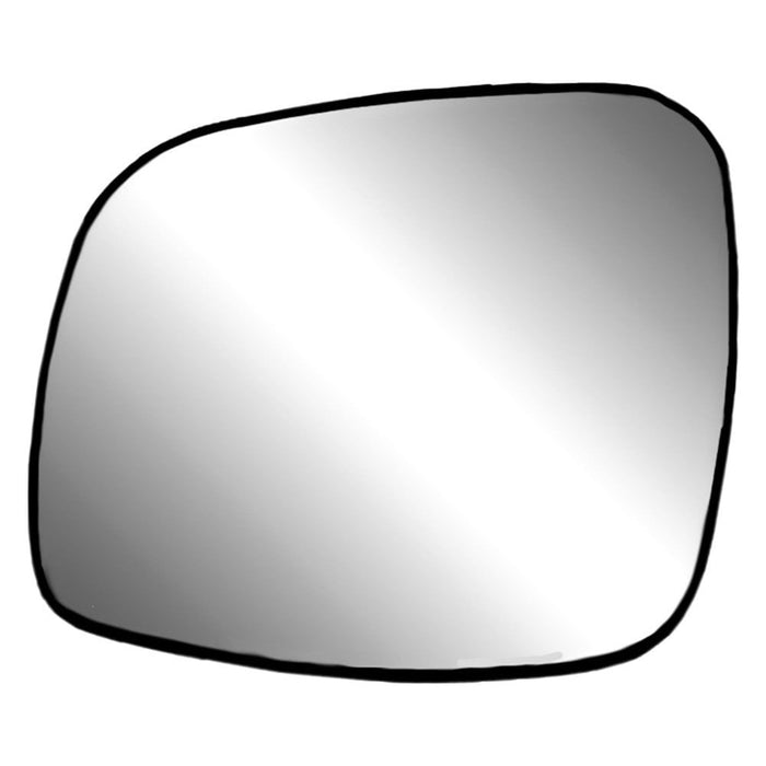 2008-2016 Chrysler Town & Country/Dodge Grand Caravan Driver Side Door Mirror Glass W/O Blind Spot Detection Heated Flat - CH1324107-Partify-Painted-Replacement-Body-Parts