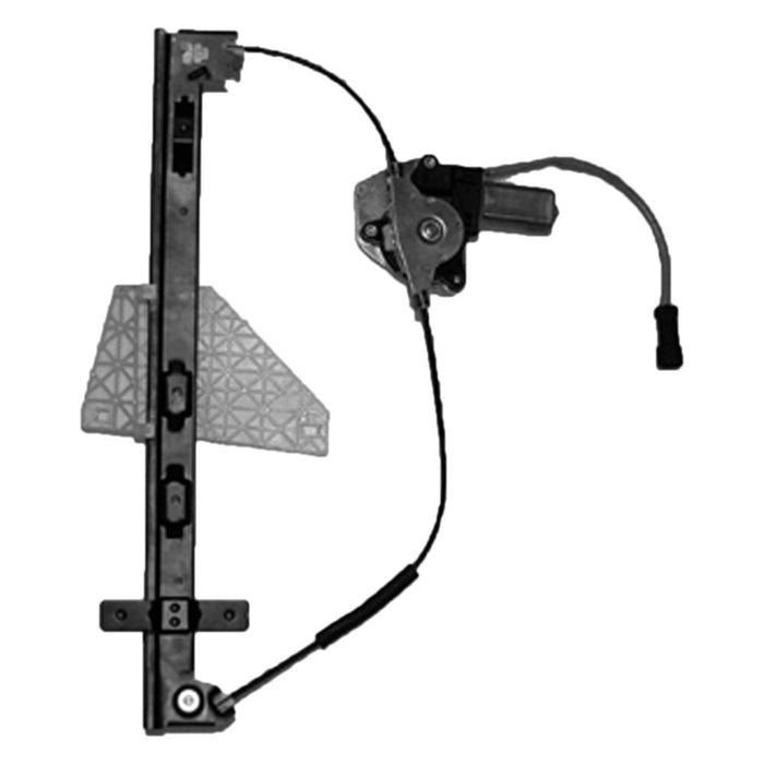2001-2004 Jeep Grand Cherokee Rear Passenger Side Window Regulator Power W/Motor - CH1551102-Partify-Painted-Replacement-Body-Parts