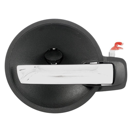 2008-2009 Dodge Charger/Magnum Rear Passenger Side Interior Door Handle Chrome/Gray Inside - CH1553104-Partify-Painted-Replacement-Body-Parts
