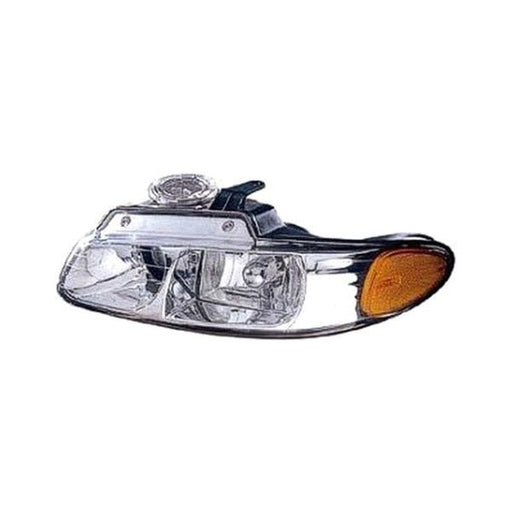 1998-1999 Chrysler Town & Country/Dodge Caravan/Plymouth Voyager Driver Side Headlight Assembly W/Quad Headlamps Composite - CH2502114-Partify-Painted-Replacement-Body-Parts