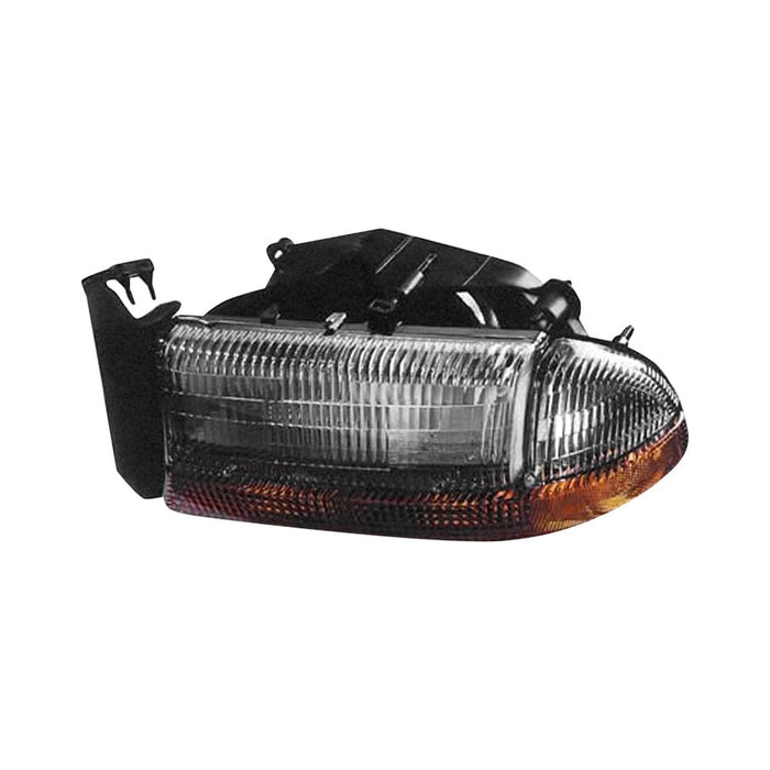 1997-1998 Dodge Dakota/Durango Driver Side Headlight Assembly Composite - CH2502117-Partify-Painted-Replacement-Body-Parts