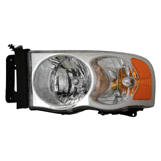 2002-2005 Dodge Ram 1500/2500/3500 Driver Side Headlight Assembly Includes Park/Signal/Marker Lamps Late Design Composite - CH2502135-Partify-Painted-Replacement-Body-Parts