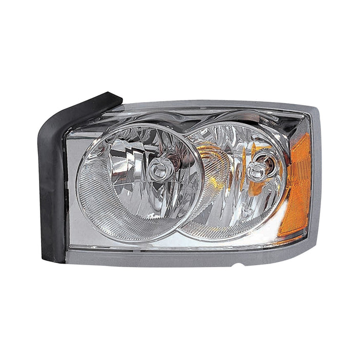 2005 Dodge Dakota Driver Side Headlight Assembly W/O Bulbs Or Sockets Composite - CH2502159-Partify-Painted-Replacement-Body-Parts